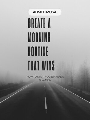 cover image of Create a Morning Routine That Wins